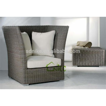 SL-(43) wicker rattan outdoor furniture high back sofa chair